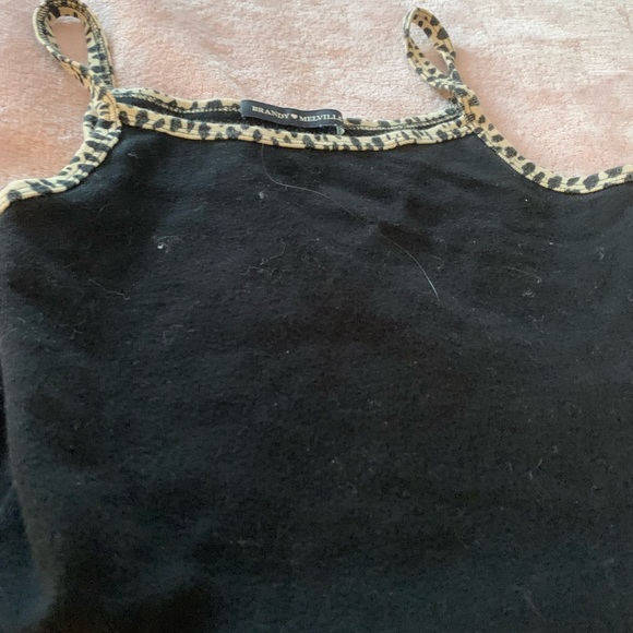 Brandy melville cheetah printed tank top. - Picture 3 of 3